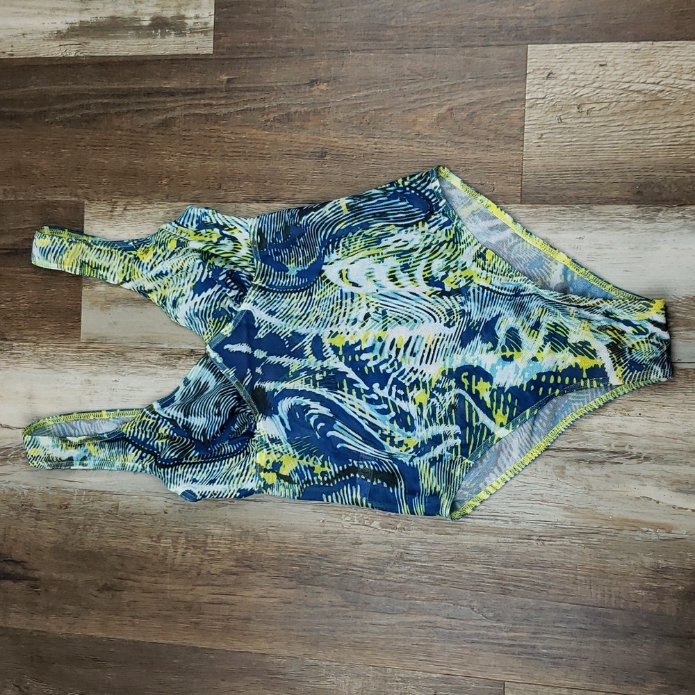Kiniki Tan Through One Piece Swim Suit Size 8